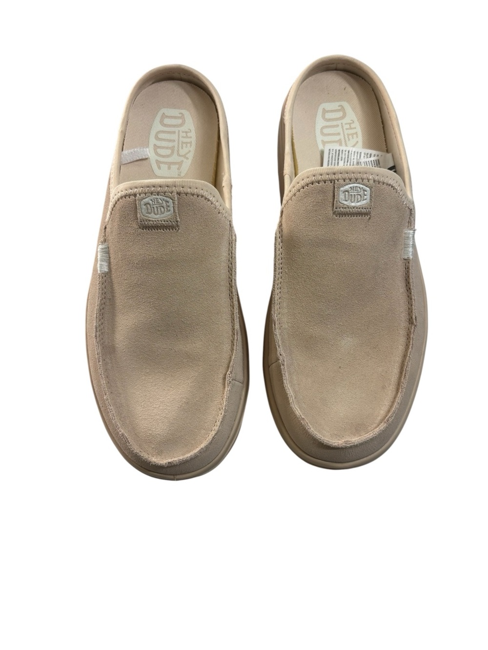 Hey Dude Womens Austin Lift Classic Shoes Size 9 Blush Pink Slip On Loafer Shoes